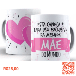 Caneca Uso Exclusivo Da Melhor Mãe Do Mundo 325 Ml por R$25,00. Encontre na Shopee agora!
